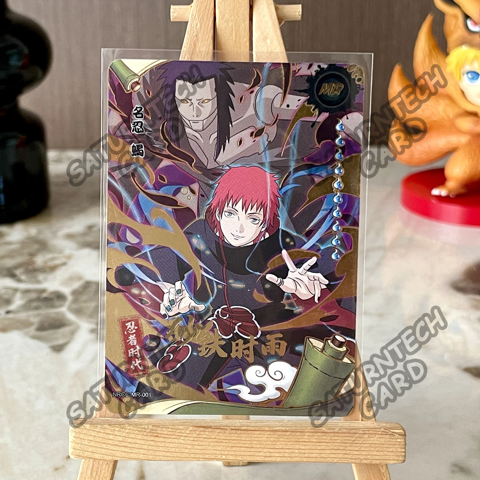 بطاقة كايو ناروتو MR-001-005 ناروتو اوزوماكي جيرايا ميناتو كاكاشي NRCC MR بطاقات جمع أنيمي للأولاد هدايا ألعاب الأطفال #5