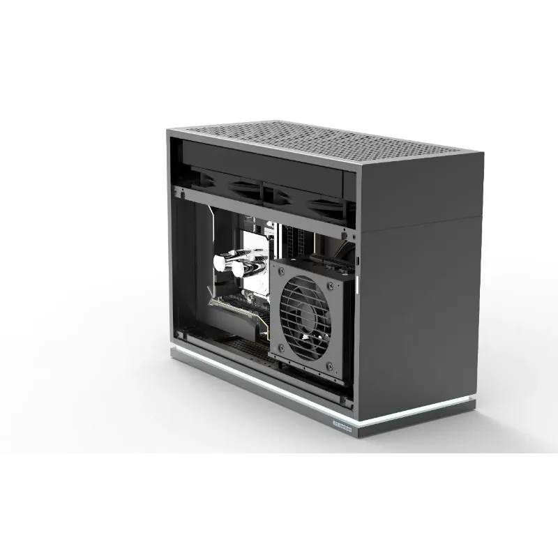 [3.0 in Stock] Acat Xpro Chassis, 280 Water-cooled Three Slot Graphics Card ITX Chassis, Formd T1 Chassis