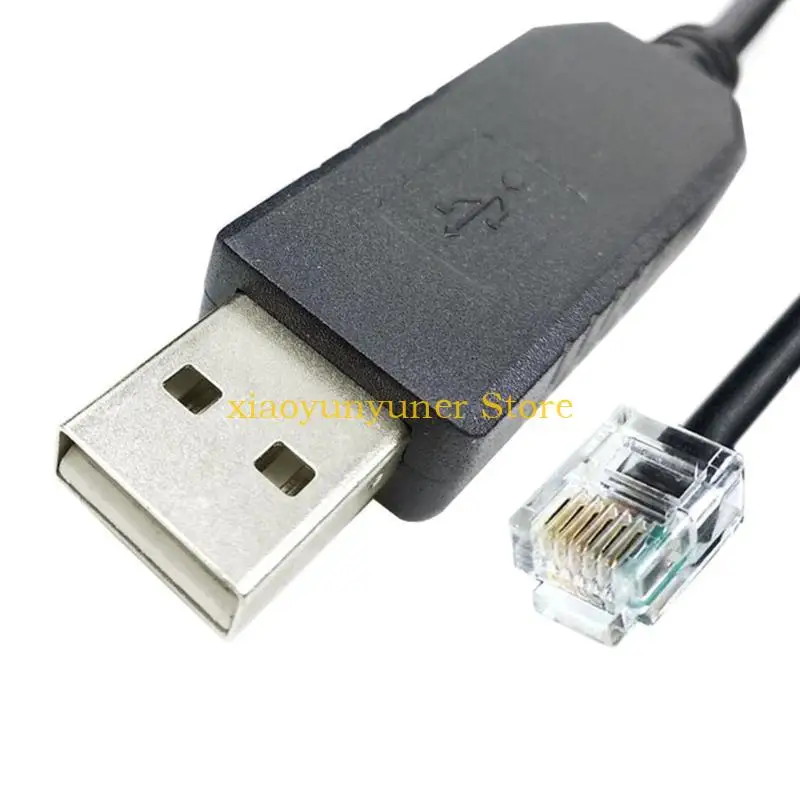 P9JB USB to RJ12 RS232 Virtual Serial Cable for Seamlessly and Fast  Data Transfer and Device Compatibility  180CM
