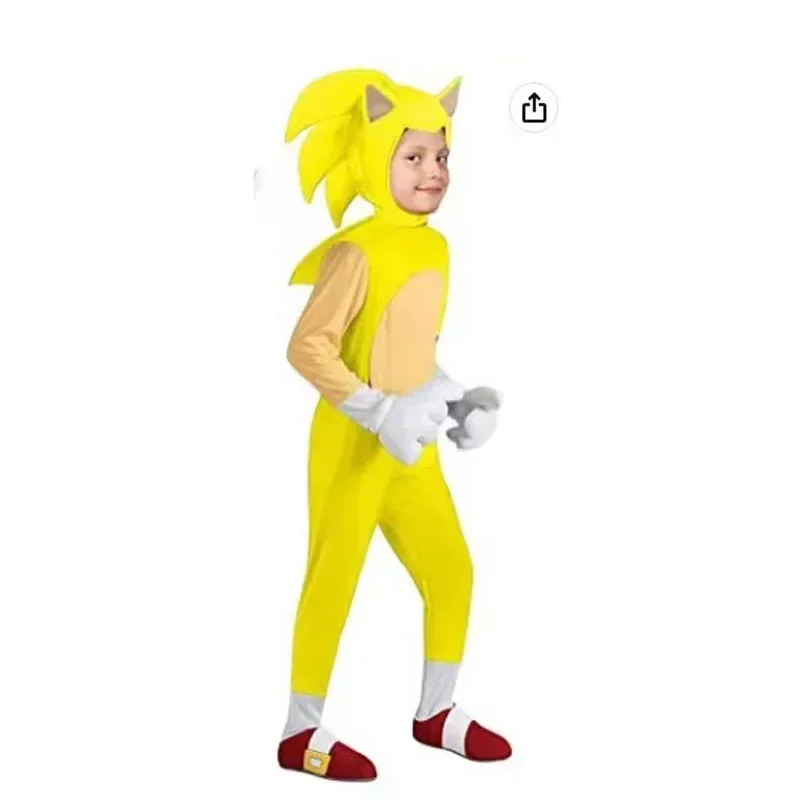 Comic Exhibition Festival Celebration Costume Sock Costume Kids Cosplay Costume Hedgehog Clothes Amusement Park