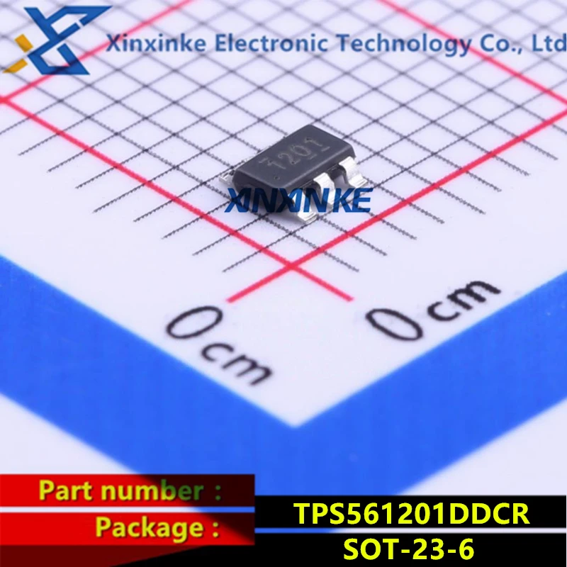 TPS561201DDCR Mark:1201 SOT-23-6 Switching Voltage Regulators 4.5V to 17V Input, 1A Synchronous Step-Down Voltage Regulator