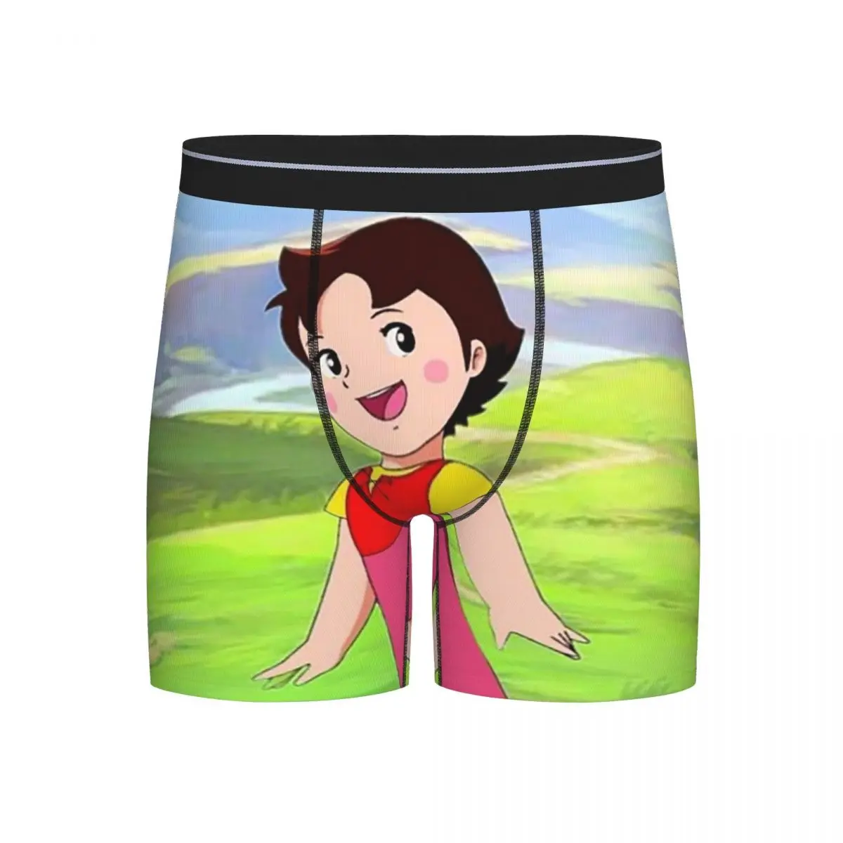 

Long Boxer Underpants Shorts Heidi Panties Male Ventilate Underwear for Homme Man Boyfriend Gift