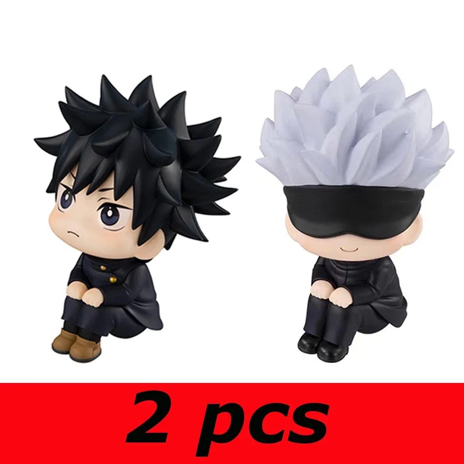 6.5cm Anime Jujutsu Kaisen Figure Itadori Yuji Gojo Satori Fushiguro Megumi Kugisaki Kawaii Toy Car Decoration PVC Model Gift