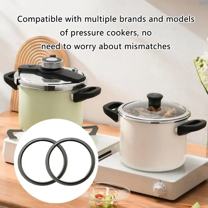 A2UE 2PCS Силиконовая прокладка для скороварки, предлагающих превосходные герметичные кольца