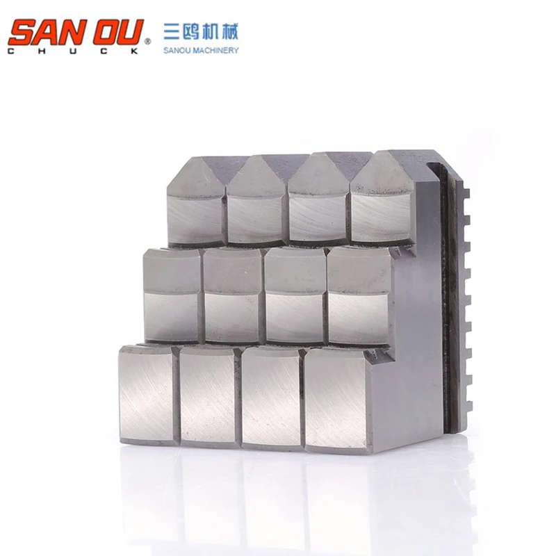 Imagem -05 - Sanou-mini Torno Mandíbulas Chuck Mandíbula 80 mm 100 mm Mandíbula Interna Mandíbula Externa Peça de Reposição para K1280 K12100