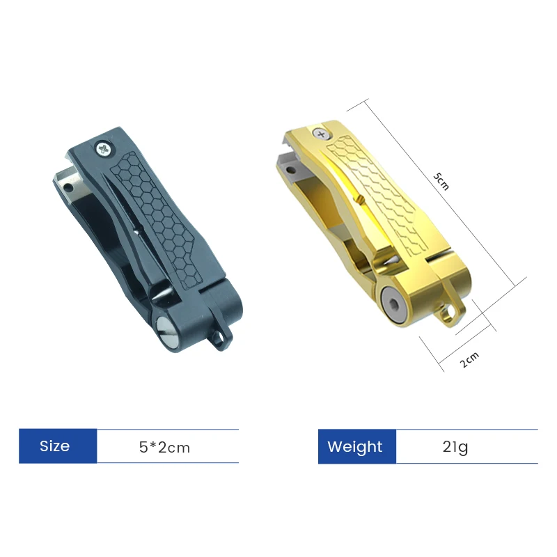 Accept Custom Color New Fly Fishing Line Clippers Tools Aluminum Fishing Line Nippers Cutter with Stainless Steel Blade