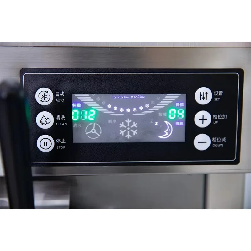 

【Factory】Customized Ice Cream Maker 18-26L/H Vertical Easy Operation Automatic Commercial Ice Cream Wafer Cone Machine