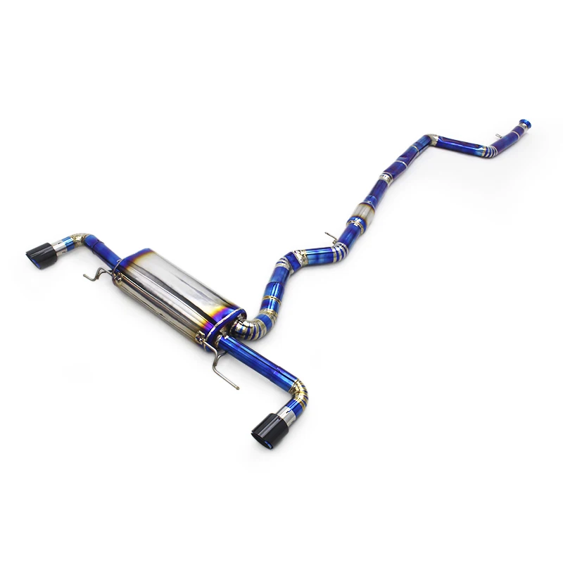 

Racing Car Exhaust Pipe For BMW 220 220i G42 2.0T B48 2022 Titanium Exhaust Catback Muffler Exhaust Valve