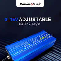 14.6V High Power Charger adjustablet voltage/current Lifepo4 Battery Charger 50A/60A Fast Charge  for Lithium Battery