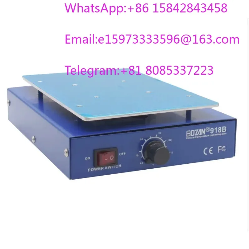 220V Adjustable Preheating Station 918B Constant Temperature Heating Plate Repair Tool