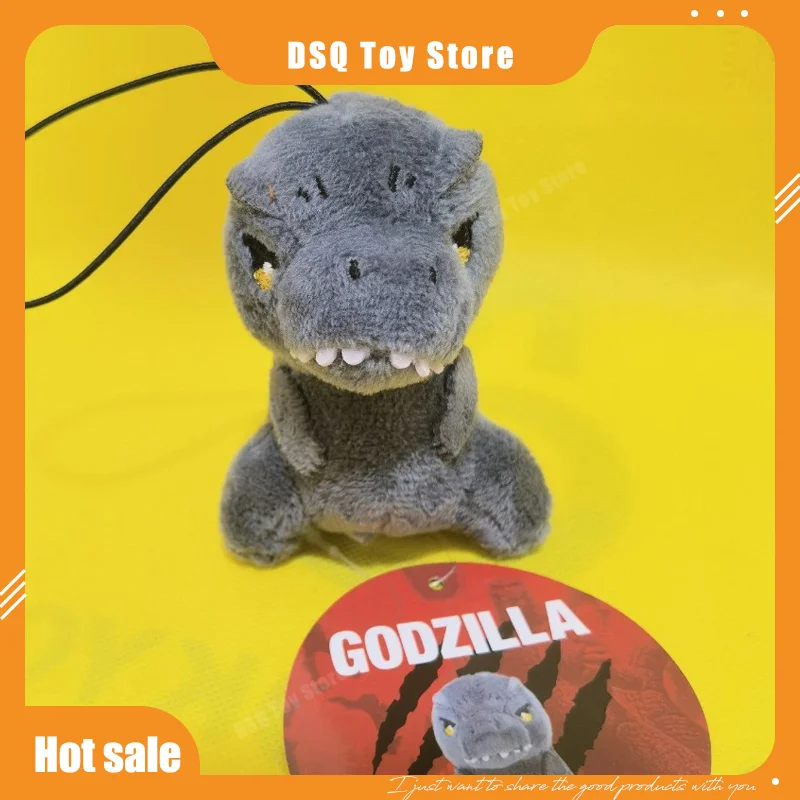 

Японская оригинальная плюшевая игрушка Годзилла, милый брелок для сумки, коллекционная праздничная игрушка-подарок