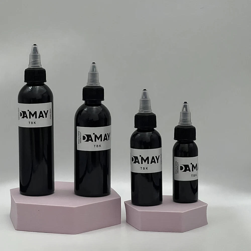 

30/60/90/120ml Black Semi-permanent Tattoo Pigment Tattoo Ink Professional DIY Tattoo Pigment Practice Tattoo Ink Body Art Paint