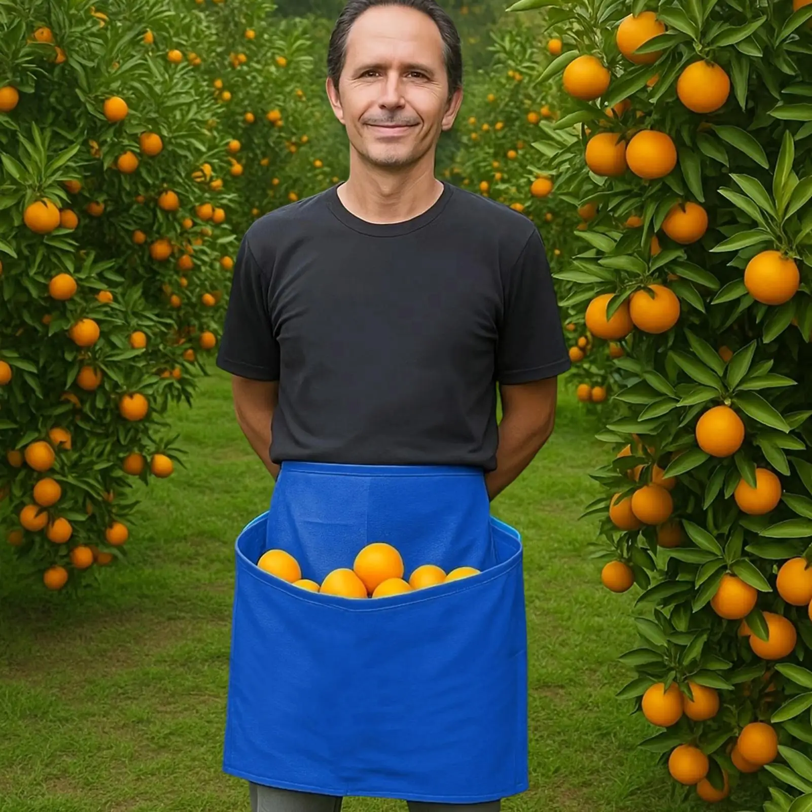 Harvest Apron Bag Gardening Harvesting Waist Bag Gardener Fruit Apron For Eggplants Cucumber Beans Chillies Lettuce Bell Peppers