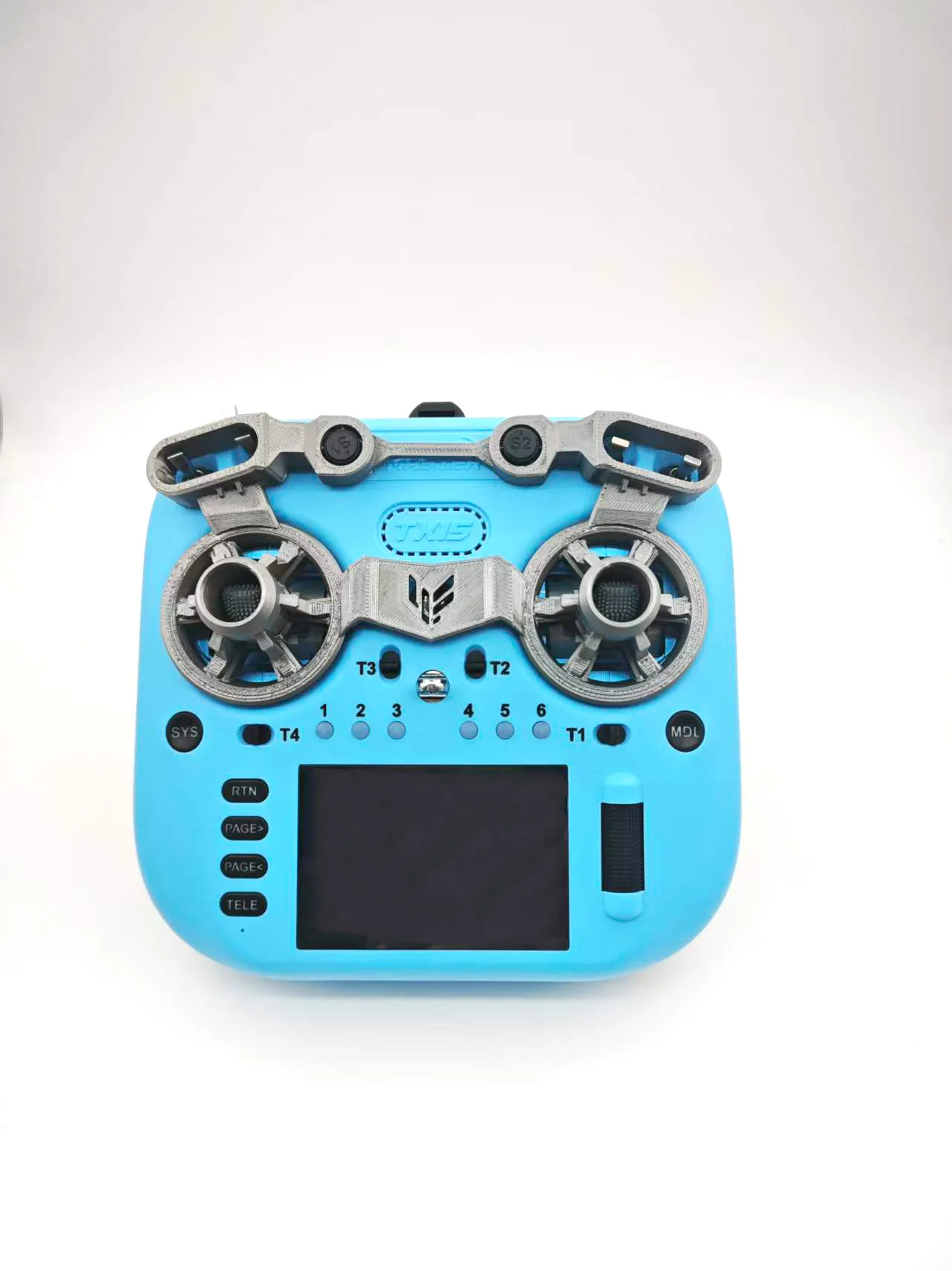 1 Stück 3D-gedruckte Schutzhülle für RC-Funkfernbedienung aus TPU, Gimbal-Stick-Schutz für RadioMaster TX15 Max Fernbedienung – Detail 3
