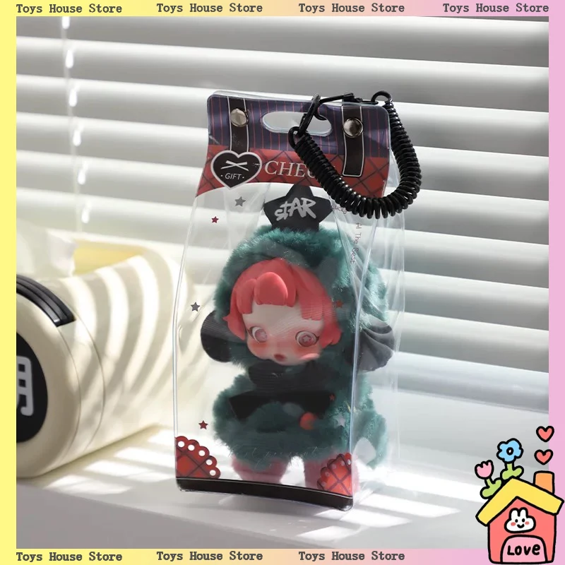 

Vinyl Baby Bag 15cm Labubu Pendant 20cm Labubu v1 v2 v3 Protective Cover Itabag Blind Box Storage Bag