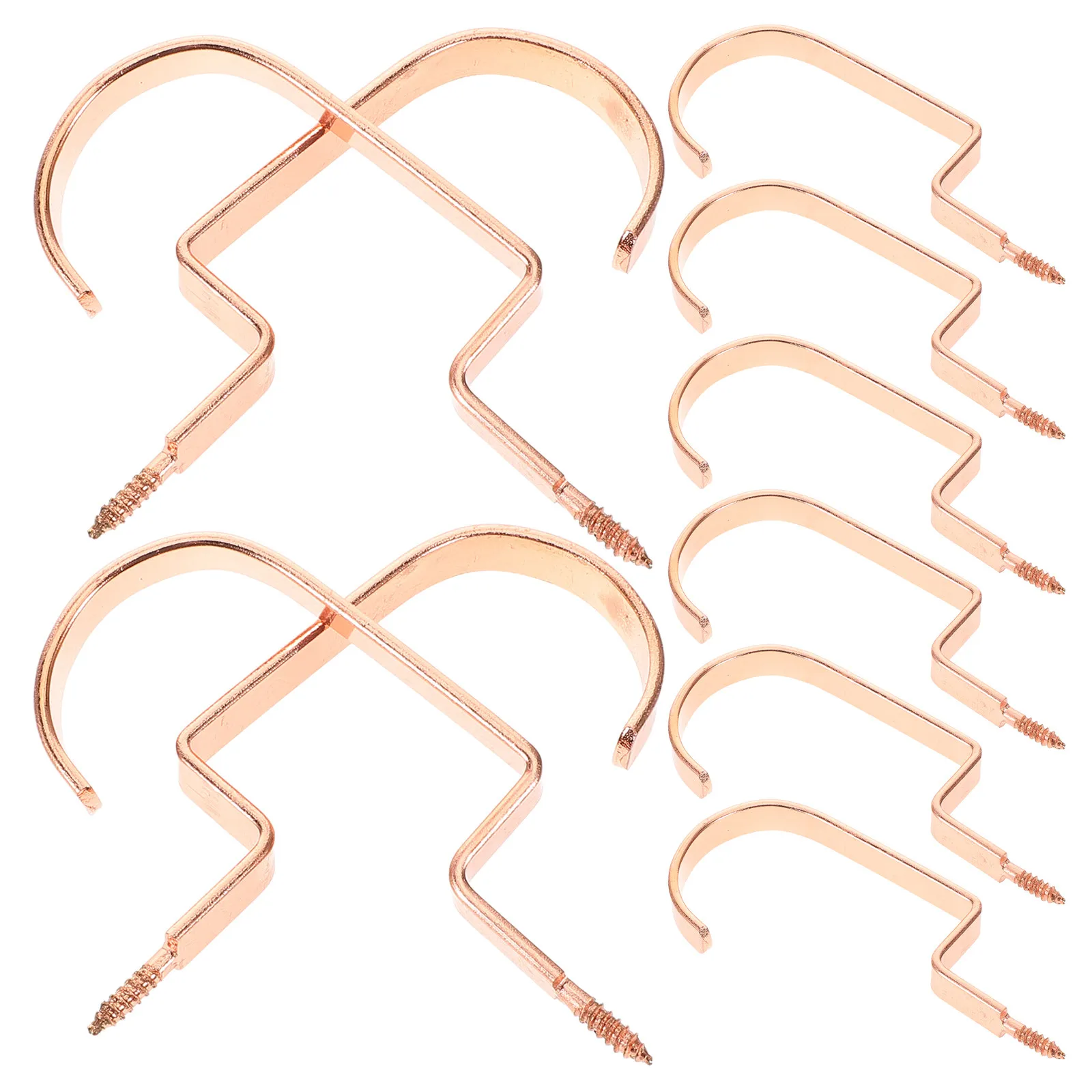 10Pcs Hanger Hook Accessories Easy Install No Tools Needed Hangers Extender for Closet Wardrobe Clothes Bag Scarf Holder view 6