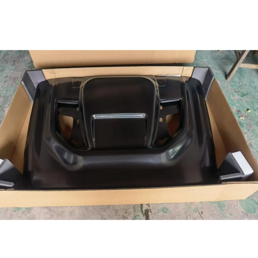 To Russia 1 Set Black Hood Bonnet For Jeep Wrangler JK 2007-2017 JK6012