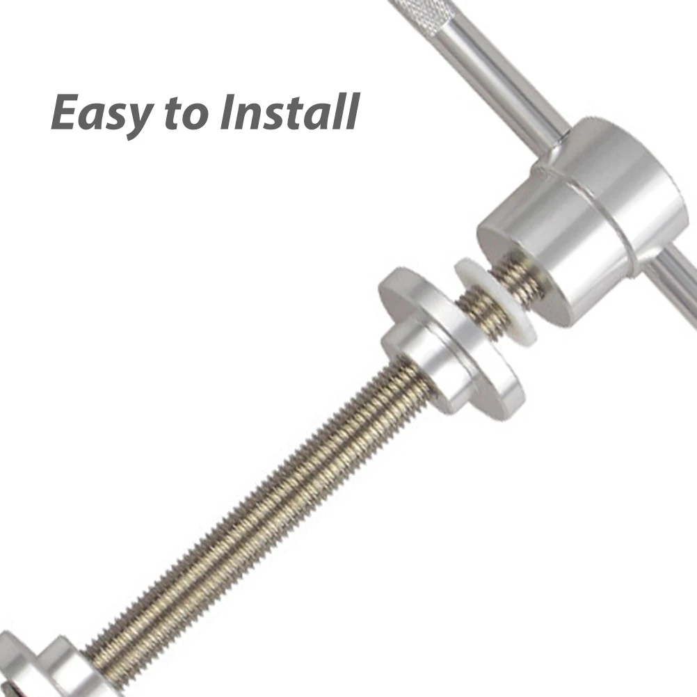 

1Set Center Shaft Installation Tool Professional Bicycle Repair Tool with Flat Thrust Bearing Design for Easy Use