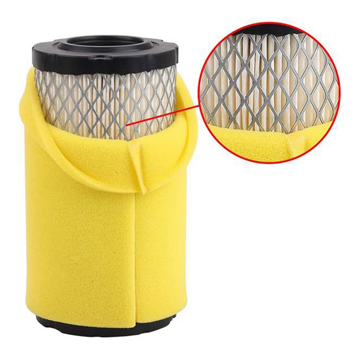 

Воздушный фильтр 793569 для газонокосилки Briggs&Stratton 20-21HP MIU11511 GY21055 с предварительно фильтрами