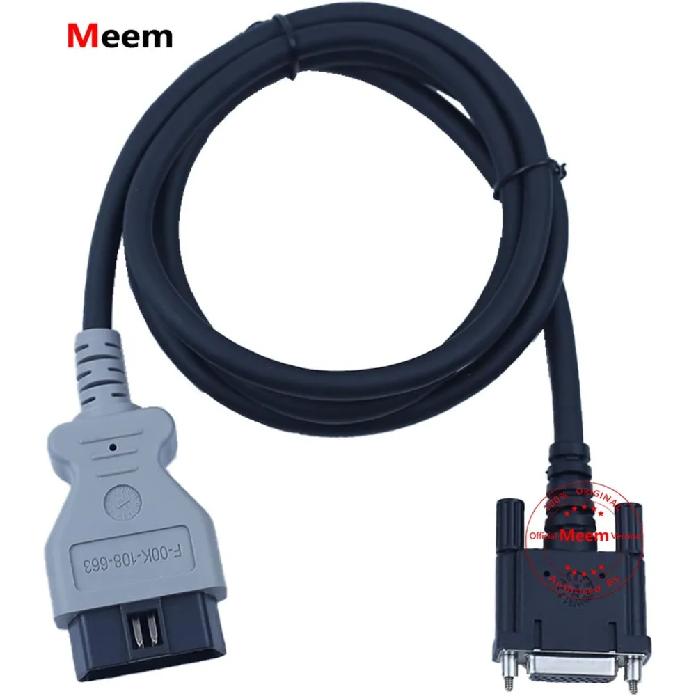 1.2M Long DB26 PIN Main Test Cable for GM MDI/VCM Diagnostic Scanner F-00K-108-663 DB 26PIN Female To OBD2 16pin Male Connector