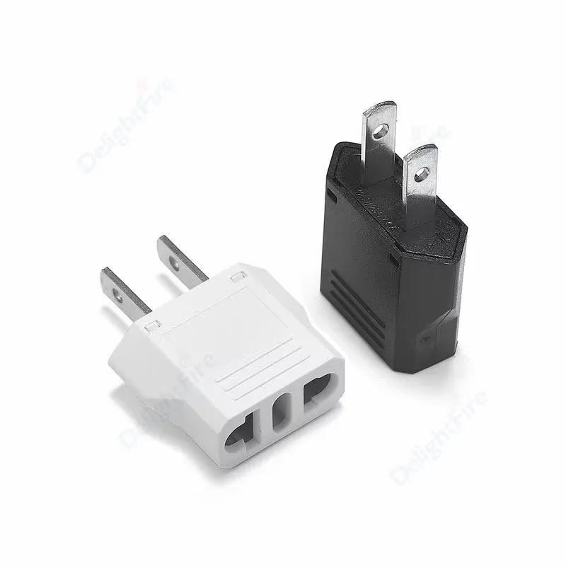 1-50pcs EU plug adapter CN AU JP us to EU plug adaptor travel adapter electric KR euro plug converter power sockets AC outlet
