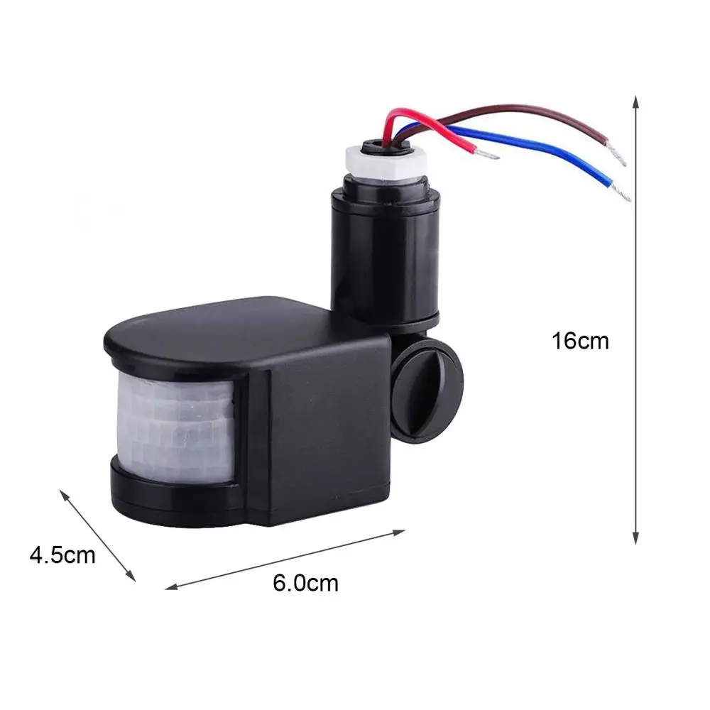 Sensor Infrared Switch PIR Hot Sale 15M AC110V-220V 10-100W Motion Universal Inductive