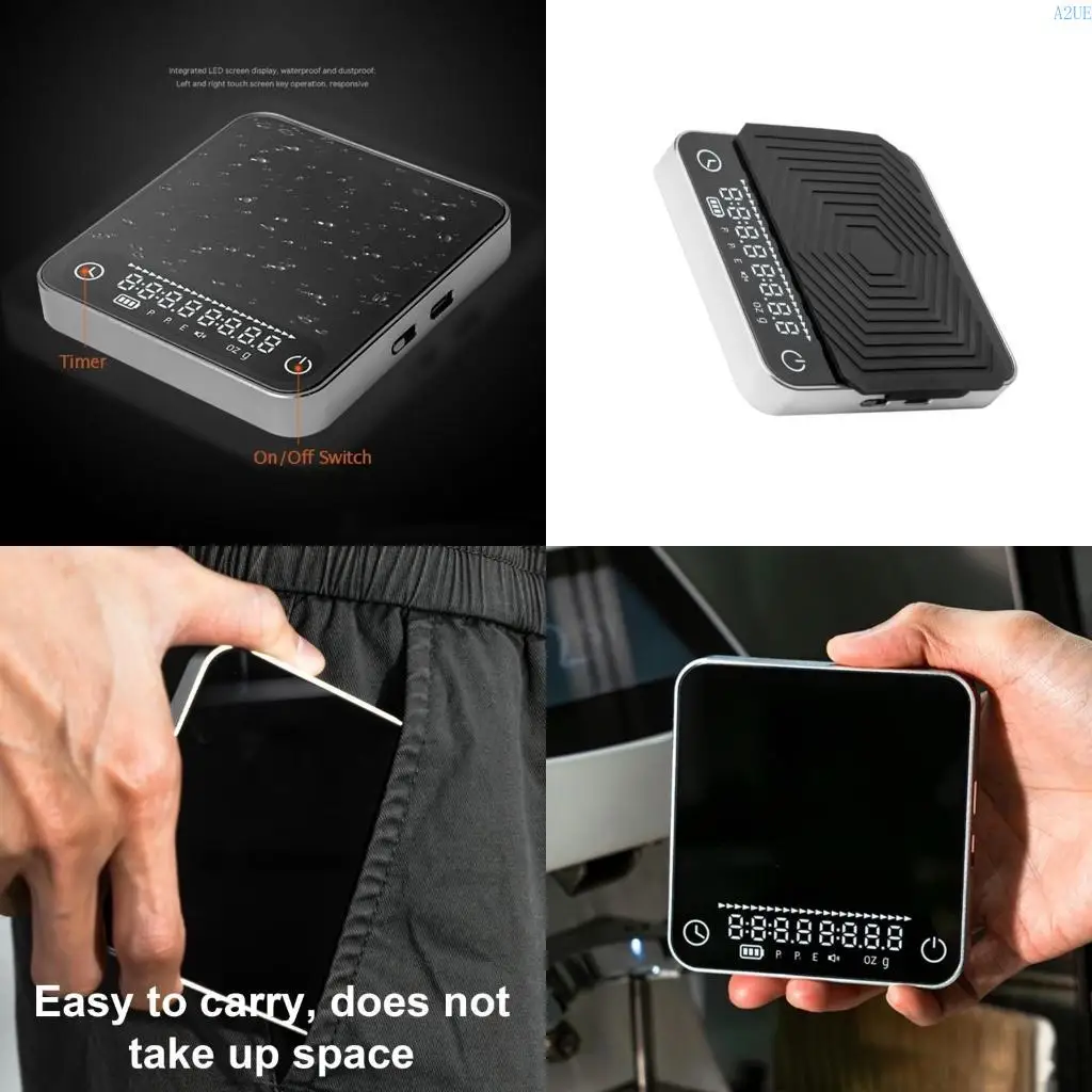 

A2UE Multifunctional Scale Digital Weighing Tool Coffee Scale for Kitchen