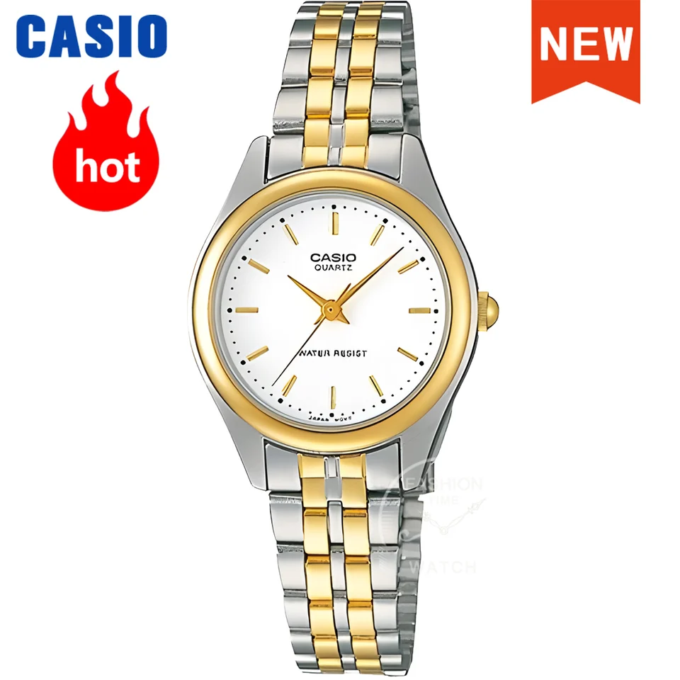 CASIO レディース腕時計 Casio Women's Quartz Watch 28mm Stainless Steel LTP-1129G-7A