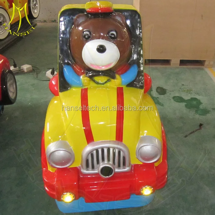 Hansel popular coin operated games indoor kiddie ride kids on ride toy cars