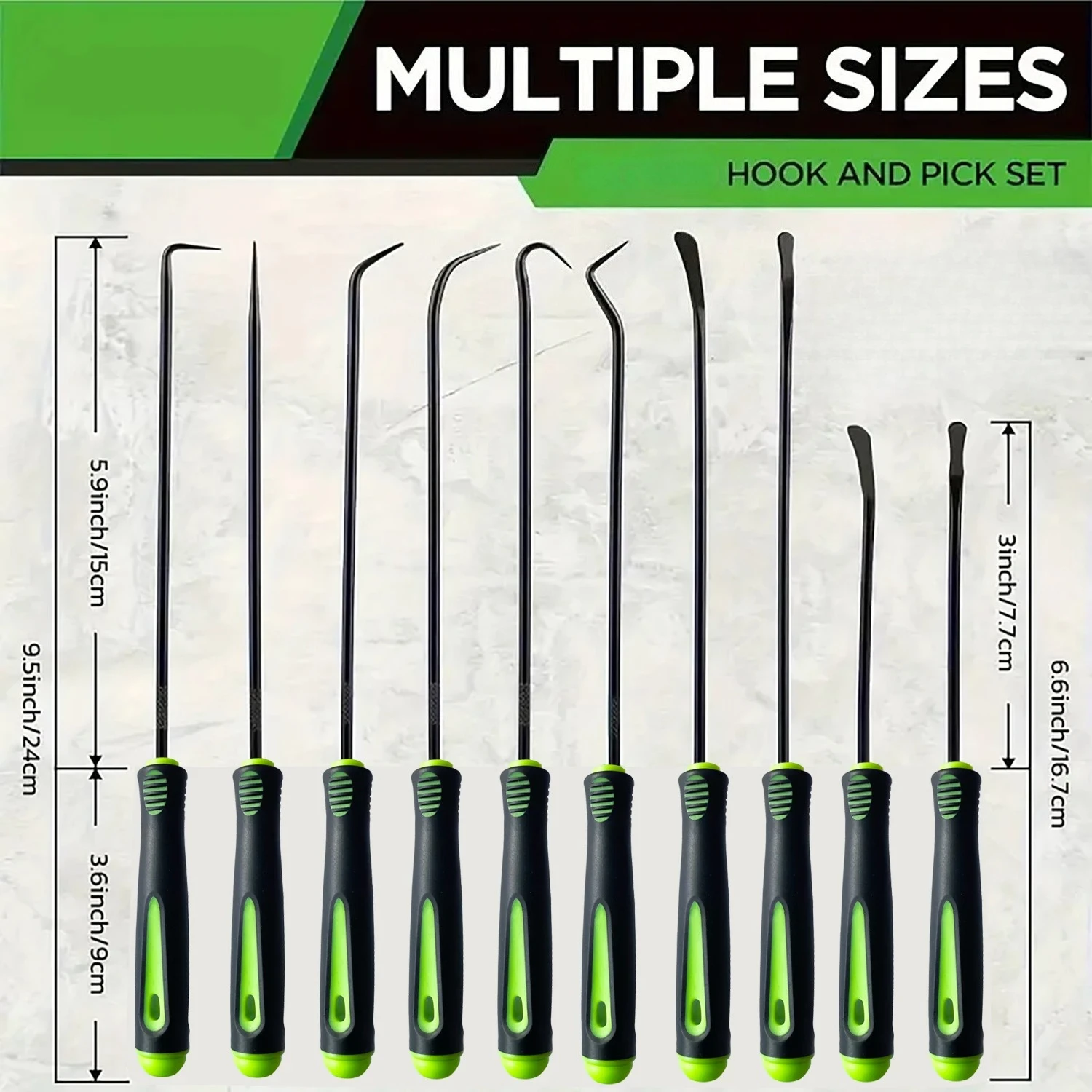 14PCS Hook and Pick Tool, Pick Tool Set for Car Auto Oil Seal/O-Ring Seal Gasket Pick Hooks Puller Remover