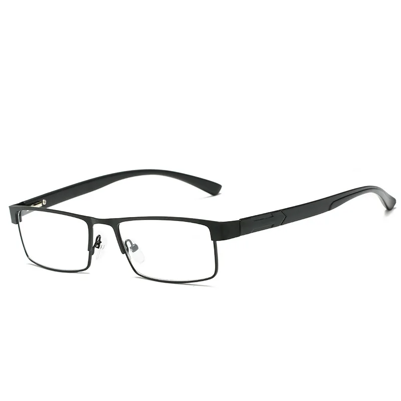 Titanium Alloy Reading Glasses Men Business Photochromic Hyperopia Eyeglasses with Diopter To +4.0 Simple Presbyopia Eyewear