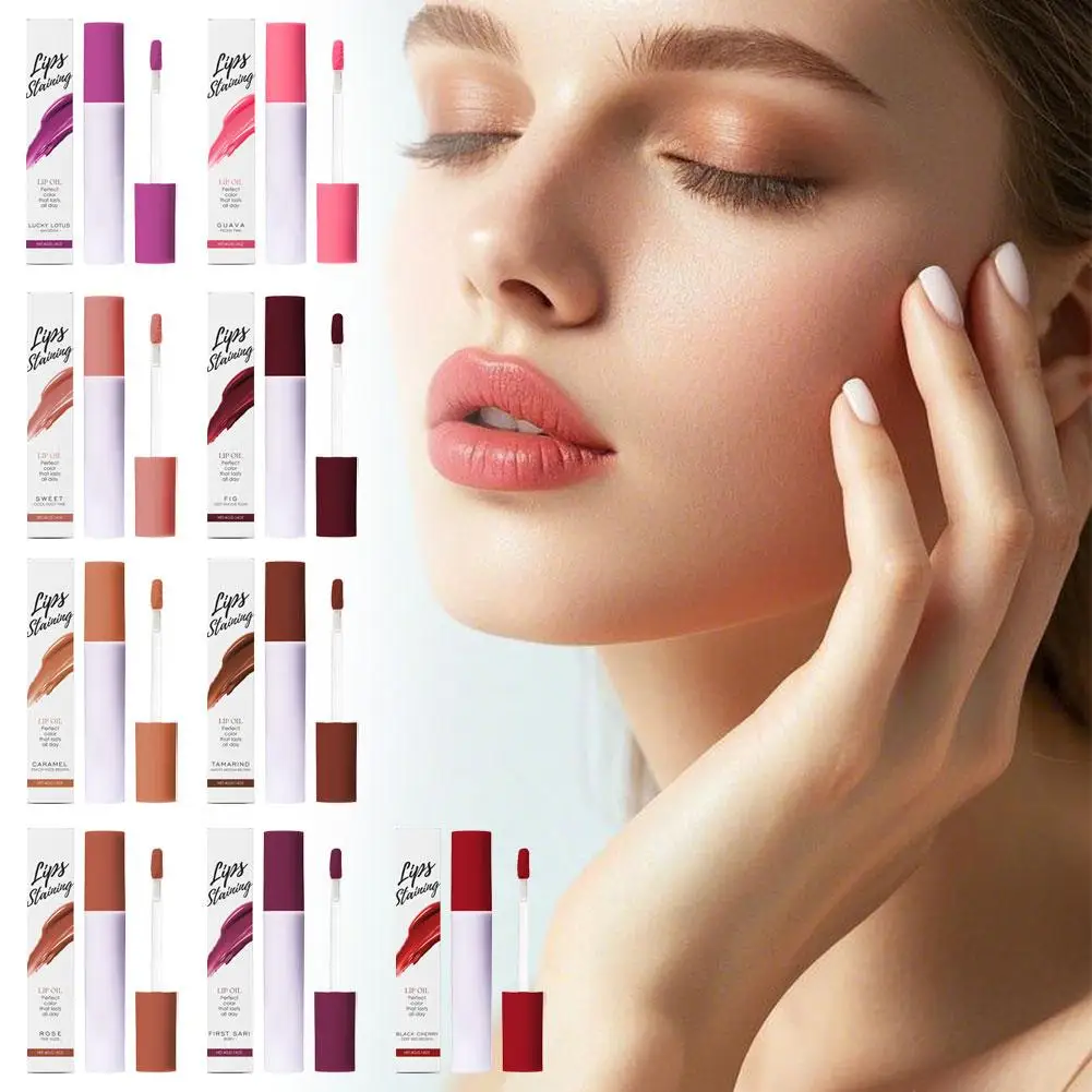 Liquid Lip Gloss For Quick Coloring, Waterproof And Non Smudging, Exfoliating, Moisturizing And Hydrating Lip Oil Makeup