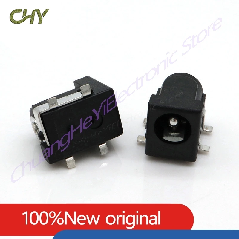 10Pcs/Lot DC-050 SMD DC-005 DC005 5.5*2.1mm/2.5mm DC Power Jack Connector 5.5 x 2.1/5.5 x 2.5mm Gniazdo DC Wtyczka żeńska DC050 — zdjęcie 6