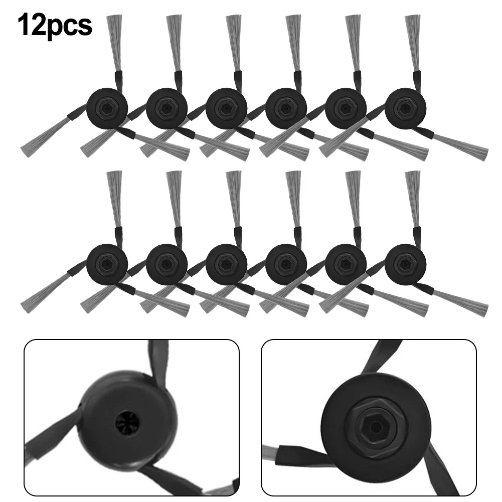 

For Xiaomi For Mijia 5 Pro / OV21CN Robot Vacuum Cleaner 12-Pack Replacement Side Brushes Accessories