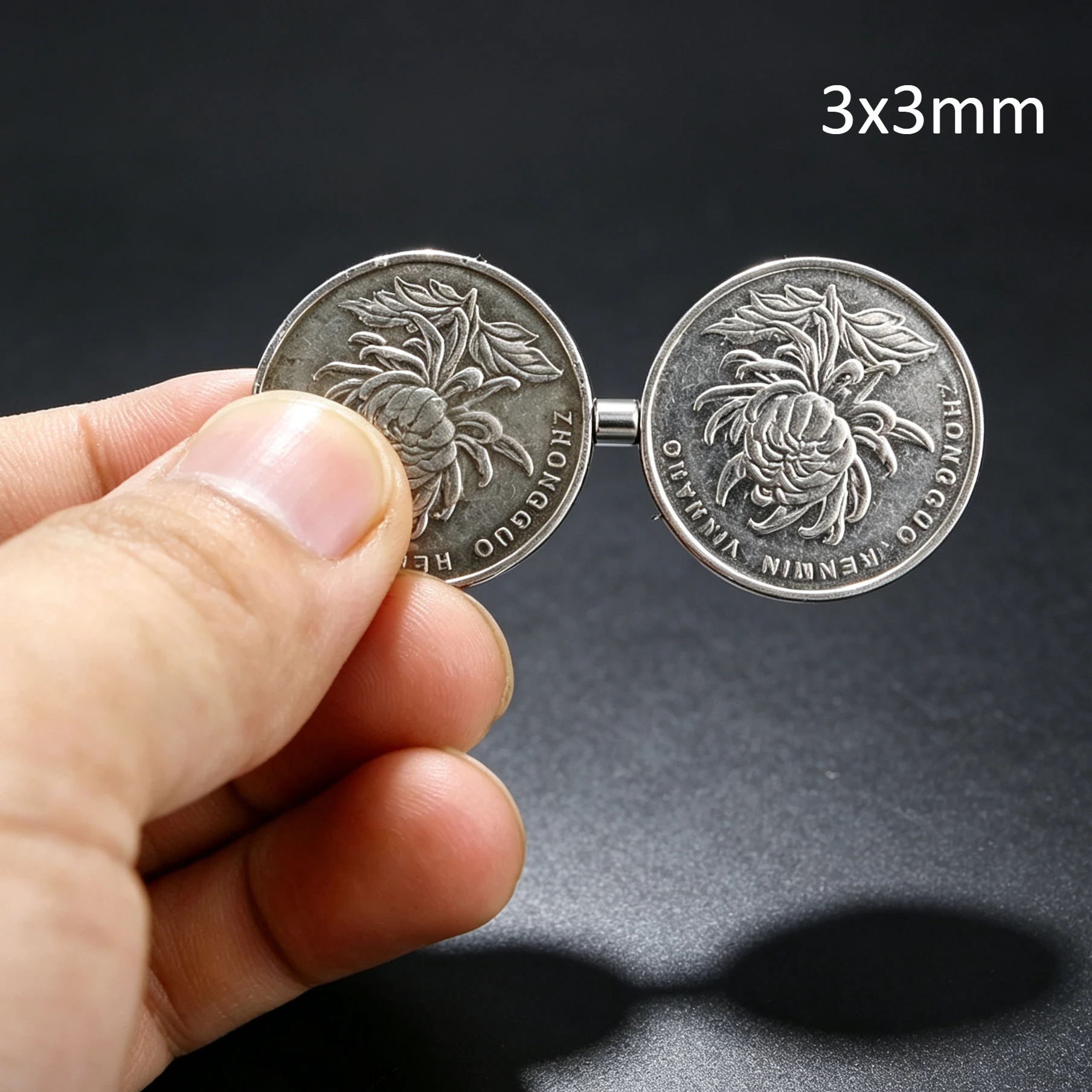 3x3mm N35 Neodymium Magnet, Mini Round Disc NdFeB Rare Earth Magnet for DIY 3*3mm