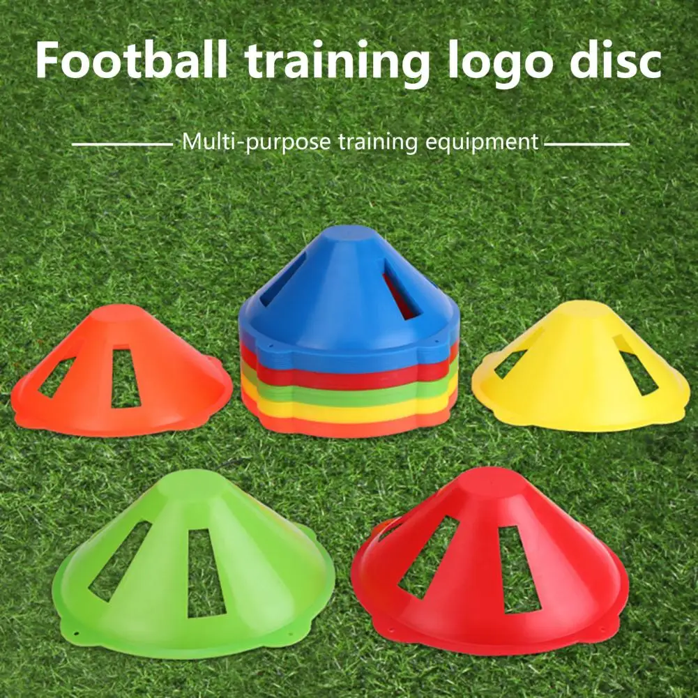 

occer Training Sign Dish Marker Discs Bucket Football Training Sports Marker Bucket Football Sign Agility Training Disc Cone