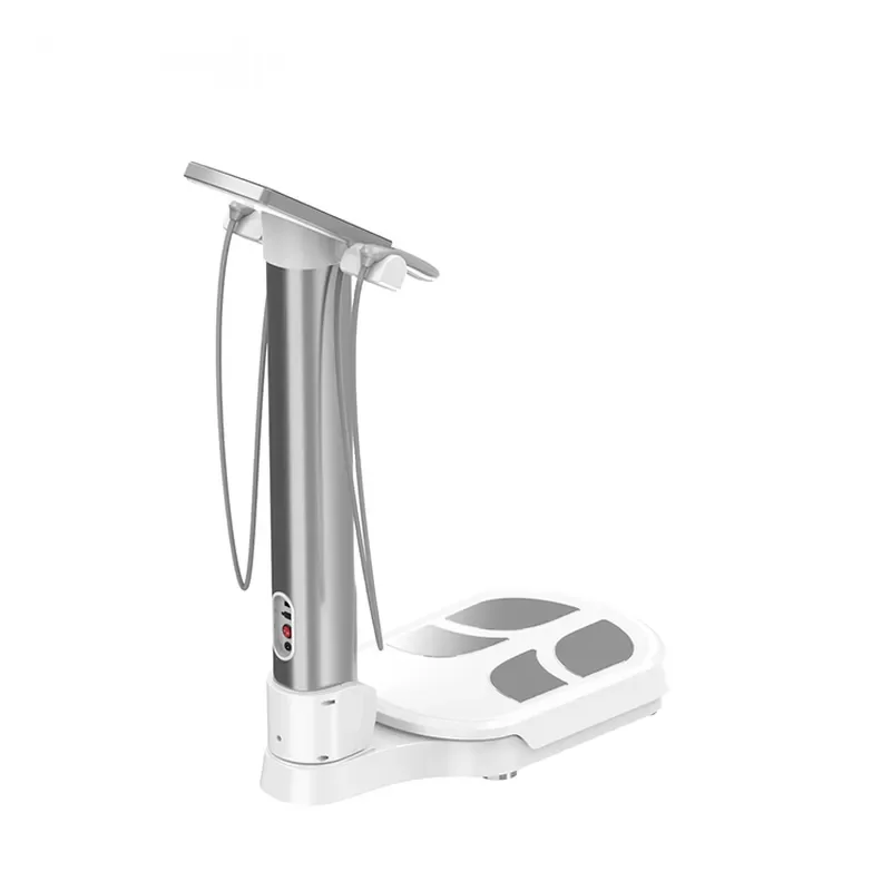 Foldable Smart Height Scale Health Monitor Body Composition Analyzer Large LCD Body Fat Scale for Home Use