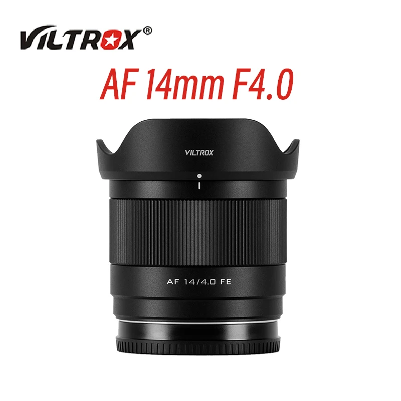 VILTROX AF 14mm F4.0 objectif Prime plein cadre grande ouverture mise au point automatique objectif de portrait de caméra pour appareil photo Nikon Z Sony E Mount