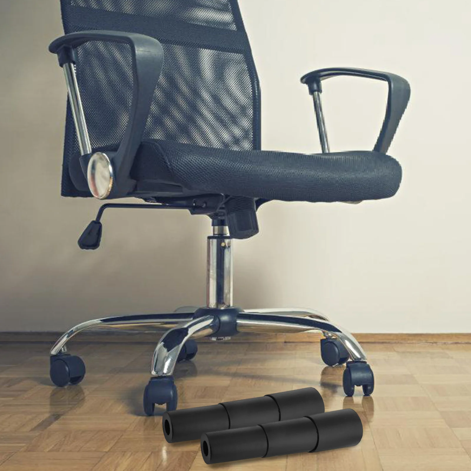 

2Pcs Chair Cylinder Protection Cover Set for Hydraulic Office Chairs Easy Installation Versatile Use Material