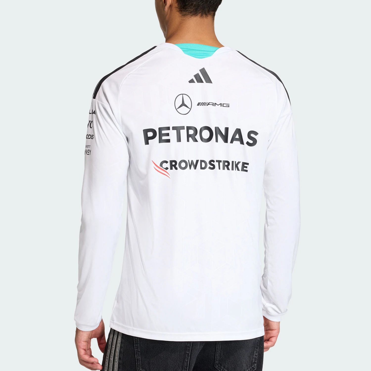 Adidas genuine comfortable men's slim fit comfortable sports long sleeved T-shirt KF0147