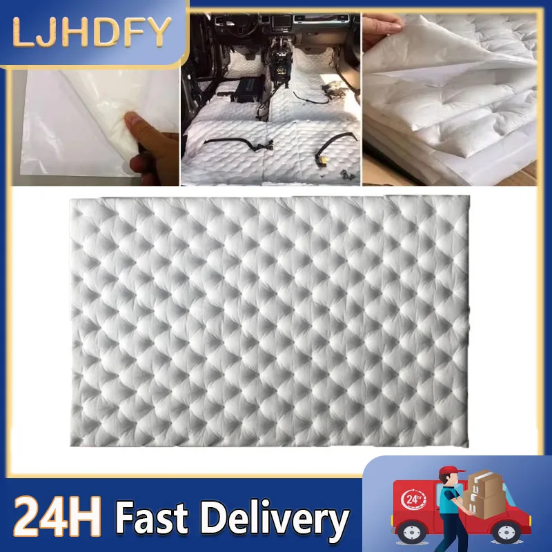 

50x80cm Car Sound Proofing Mat Deadening Insulation Closed Cell Foam Flame Retardant Foam Mat Auto Interior Accessories