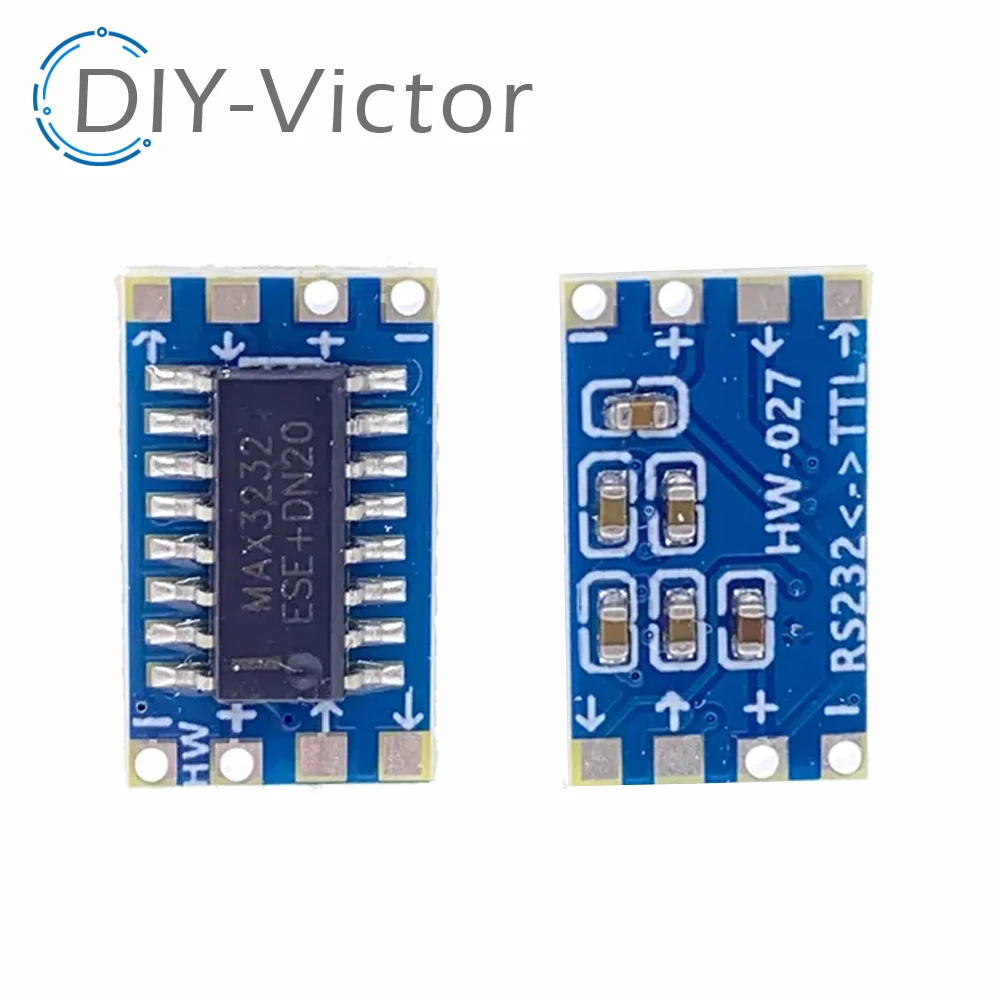 MAX3232 RS232 to TTL Serial Port Converter Module Female DB9 Connector MAX232 Flashing Board