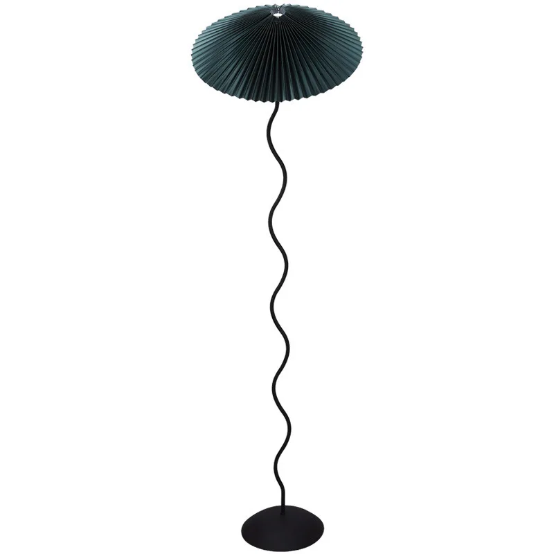 Bedside lamp Internet celebrity ins wind sofa atmosphere medieval vertical table lamp