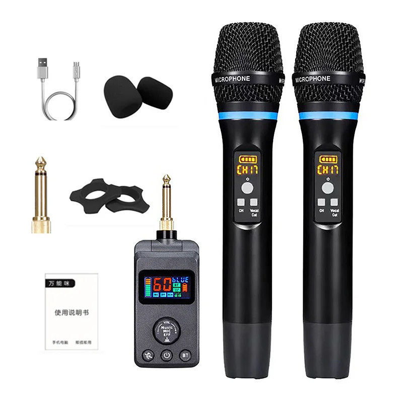 M50 Anti Whistling Professional Wireless Microphone Home K Song Live Sound Card Performance Singing Special Handheld Microphone