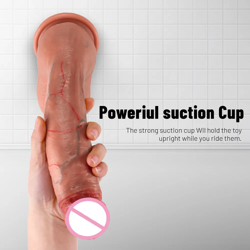 

Huge Realistic Dildos G Spot Stimulator Female Masturbation Big Penis With Suction Cup For Women Lesbian Vaginal Plug Sex Toys