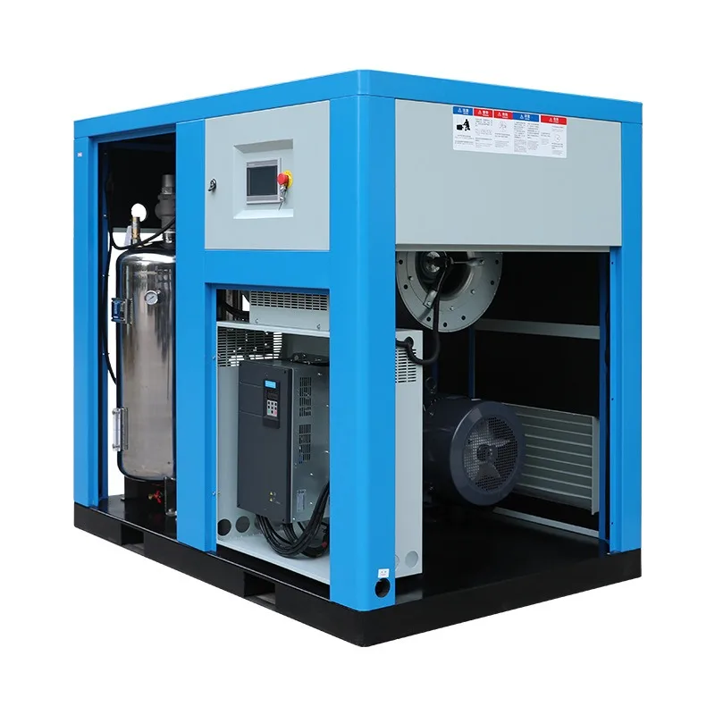 Air compressor 37kw intelligent energy saving w oil and water lubrication