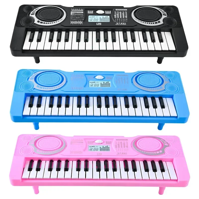 

Portable 37 Keys Digital Keyboard LED Display Digital Electronic Piano Children Musical Instrument Kids Educational Toy