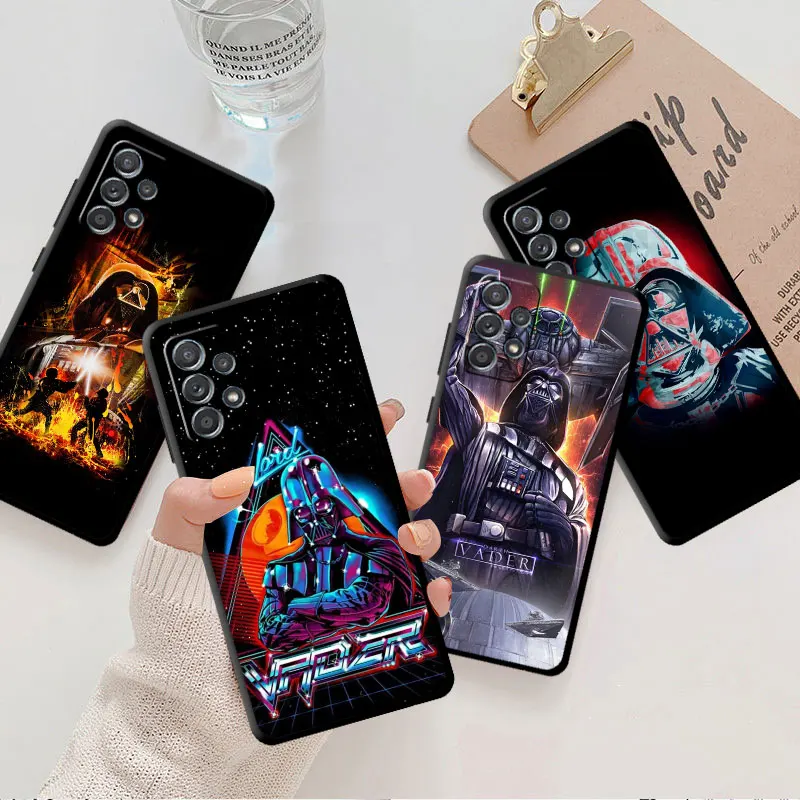 Case For Samsung Galaxy Note 20 Ultra 10 Plus 9 8 A50 A70 A20e A10 A40 A30 M13 M52 M23 M31 M33 Phone Cover Dark Evil StarWars