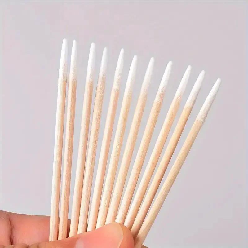 Microblading Cotton Swab, Cotton Swabs Pointed Tip, Cotton Tipped Applicator, Tattoo Permanent Supplies, Makeup Cosmetic Applica