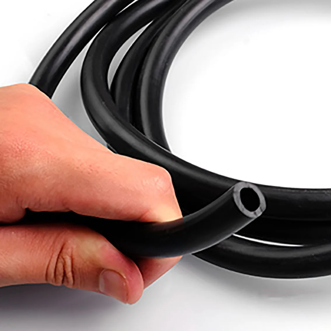 1Meter ID 2 3 4 5 6 7 8-32mm Black FKM Hose Fluorine Rubber Pipe High Temperature and Corrosion Resistant